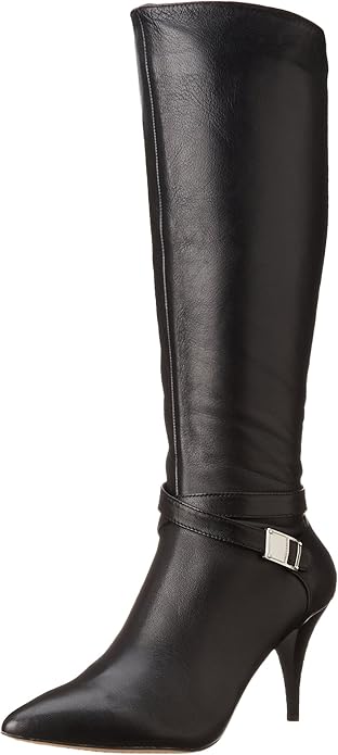 Ofra Black Leather Vince Camuto Boots