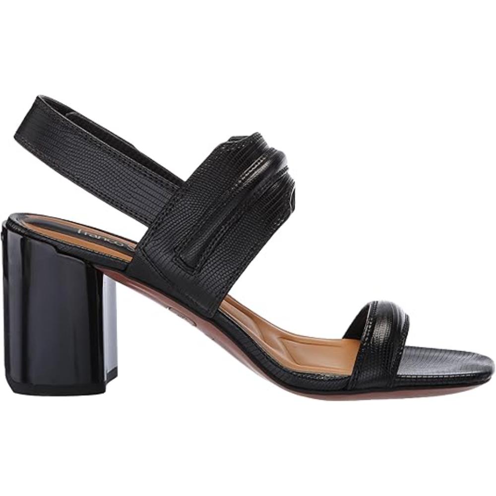 Owen Black Slingback High Heel Franco Sarto Sandals