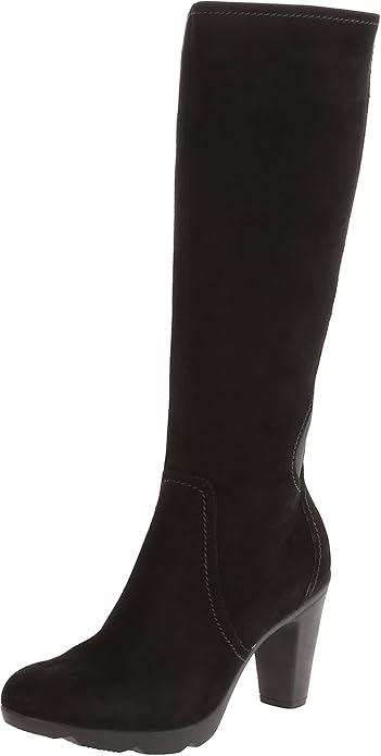 Larissa Black Suede Blondo Boots