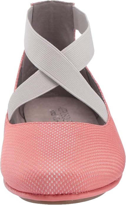 Aerosoles Women's Saturday Ballet Flat Coral Fabric