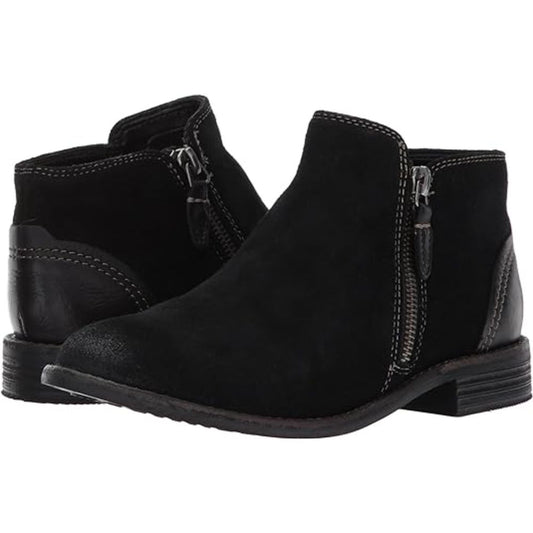 Clarks Women's Black Maypearl Juno Ankle Bootie