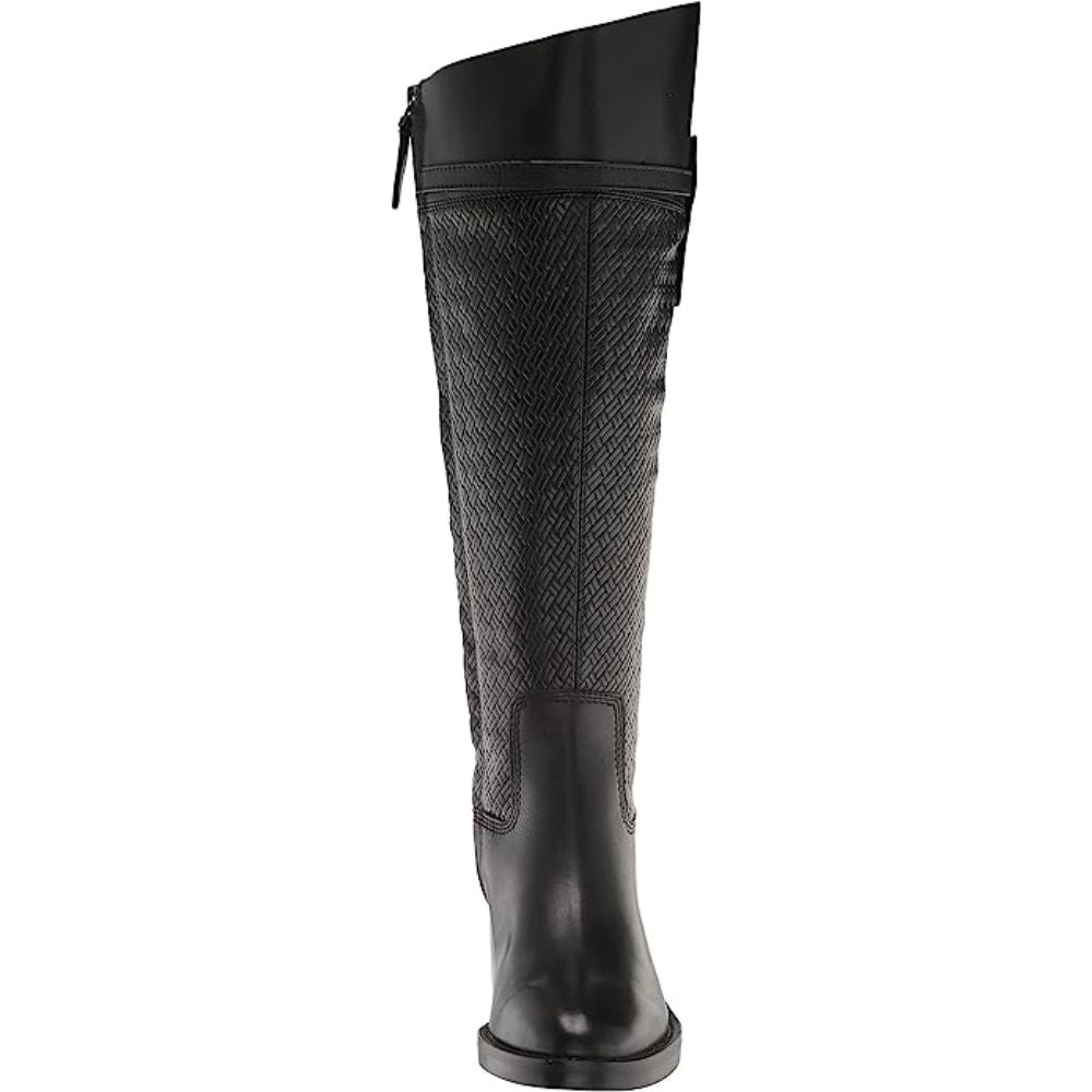 Colt Black Tall Wide Calf Franco Sarto Riding Boots