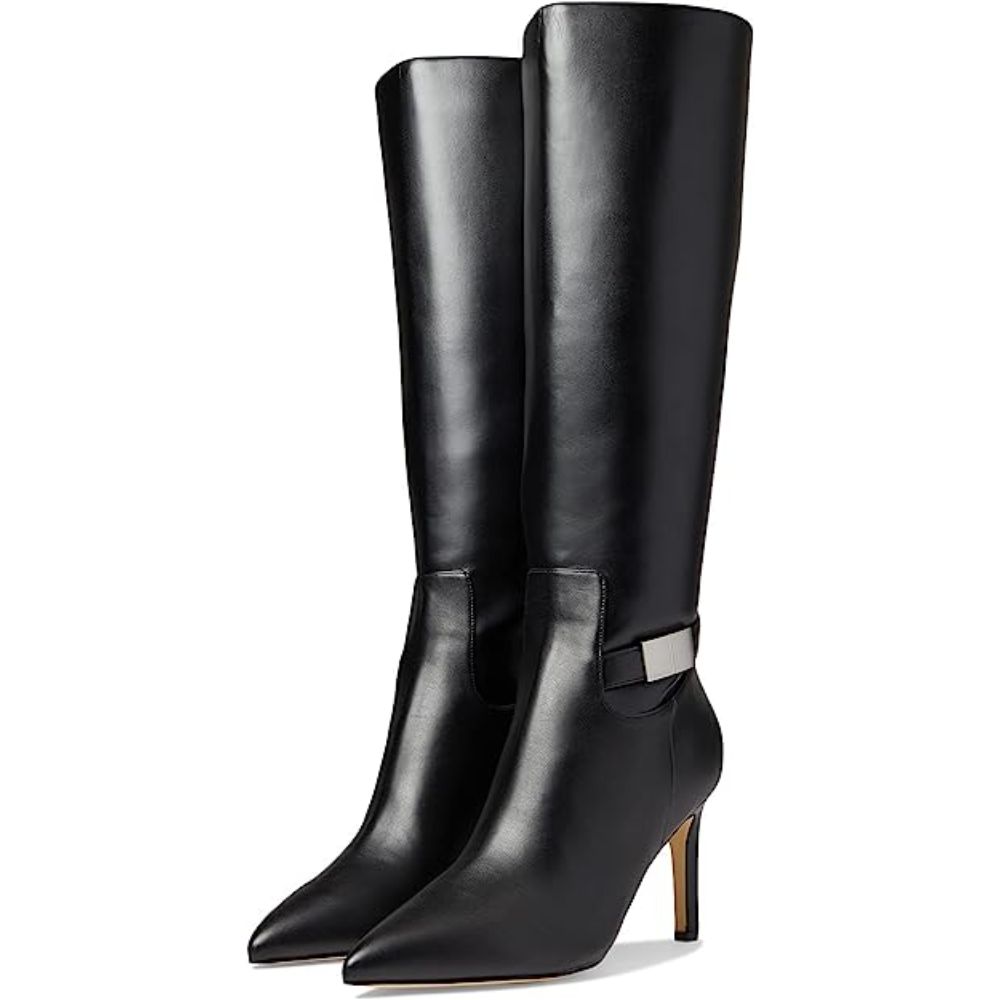 Jeora Black Calvin Klein Dress Heeled Boots