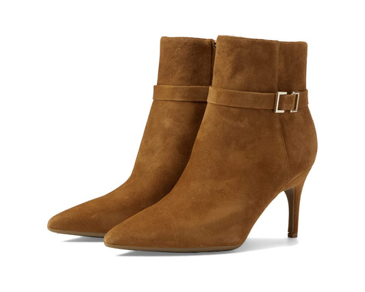 Dian 9x9 Medium Natural Suede Nine West Ankle Boots