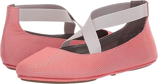 Aerosoles Women's Saturday Ballet Flat Coral Fabric