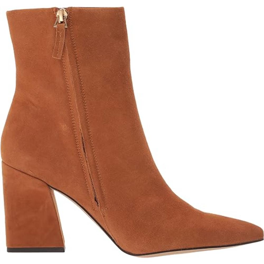 Vesi Whiskey Suede Franco Sarto Ankle Boots