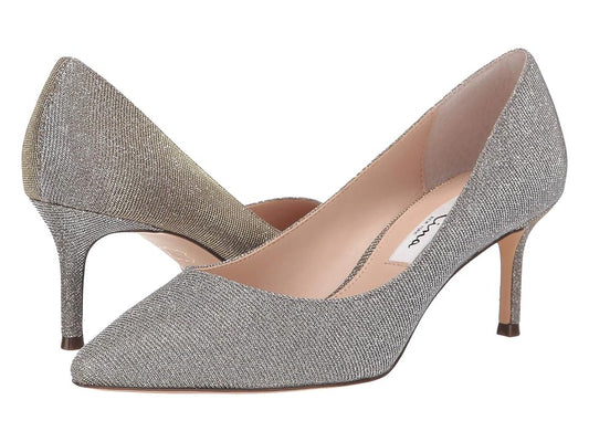 Stacy Steel Luna Fabric Nina Pumps