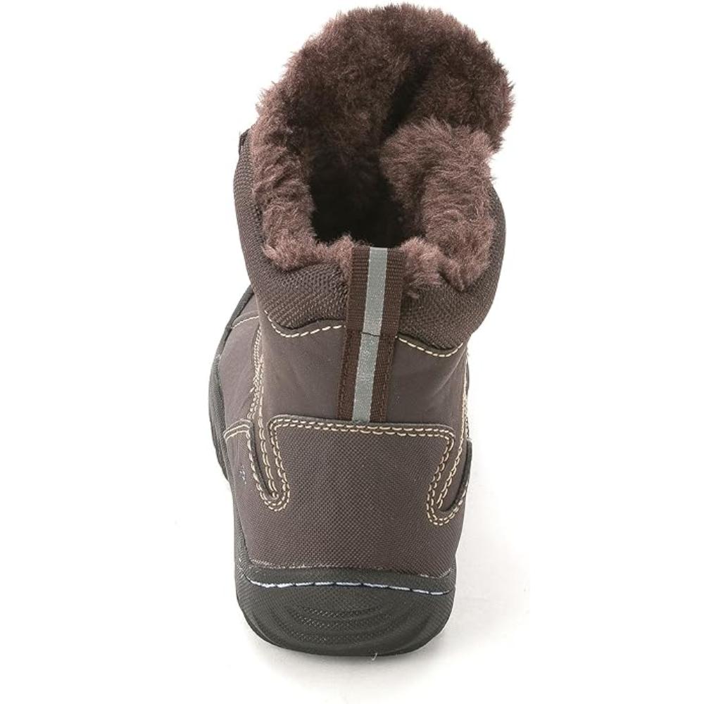 JBU by Jambu Pullman Womens Brown Faux Fur Cold Weather Boots