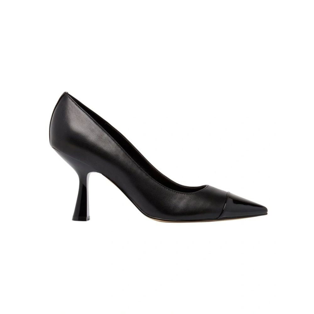 Hippa Black Leather Nine West Pumps