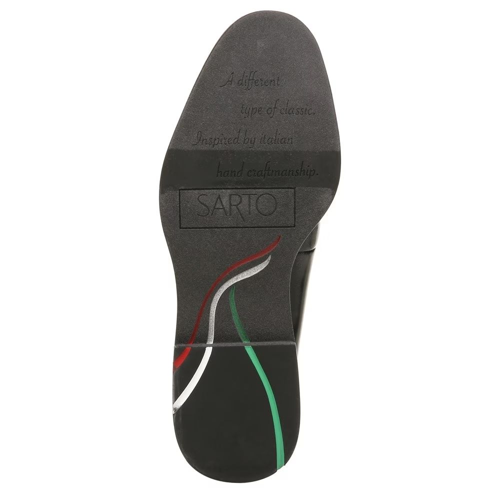 Eda3 Black Patent Franco Sarto Loafer Flats