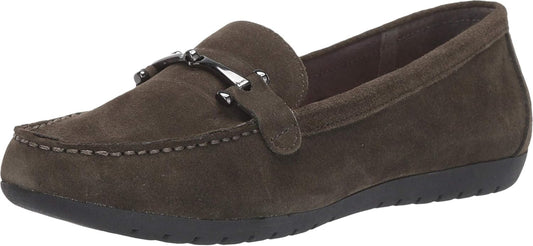 Parker Army Green Suede Me Too Loafer