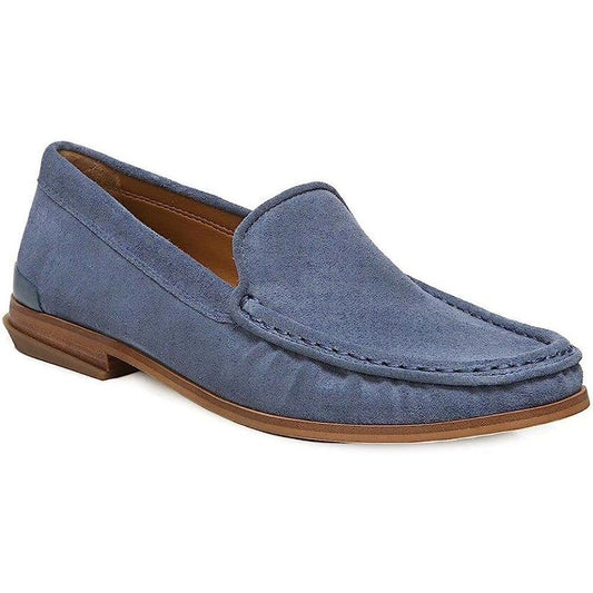 Gina Denim Suede Franco Sarto Loafer Flats