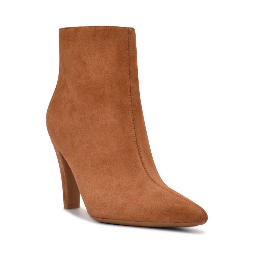 Cale 9x9 Medium Natural Suede Nine West Ankle Boot