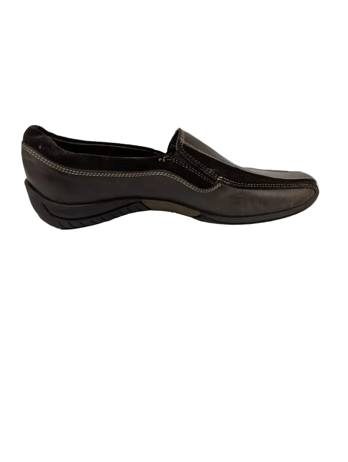 Adina Brown Leather Loafer Sesto Meucci Flats