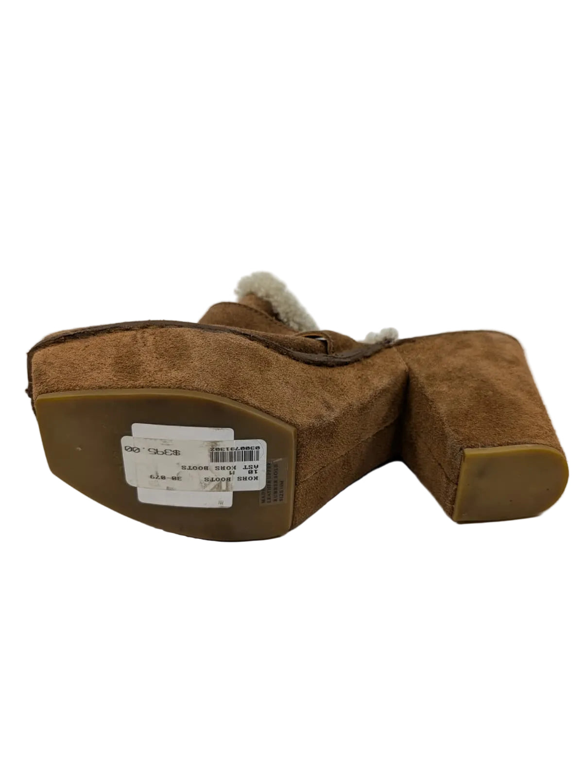 Michael Kors Camel Suede Clogs