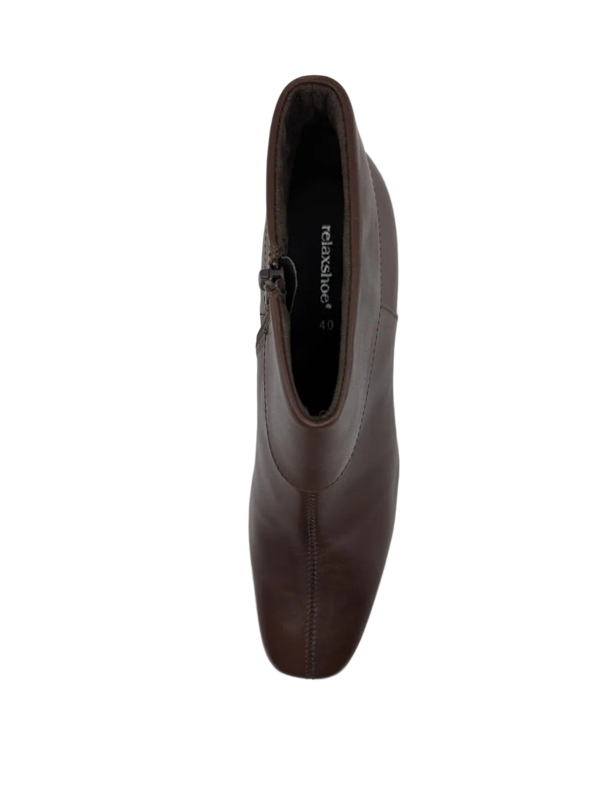 Georgia Brown Leather Relaxshoe Ankle Boots