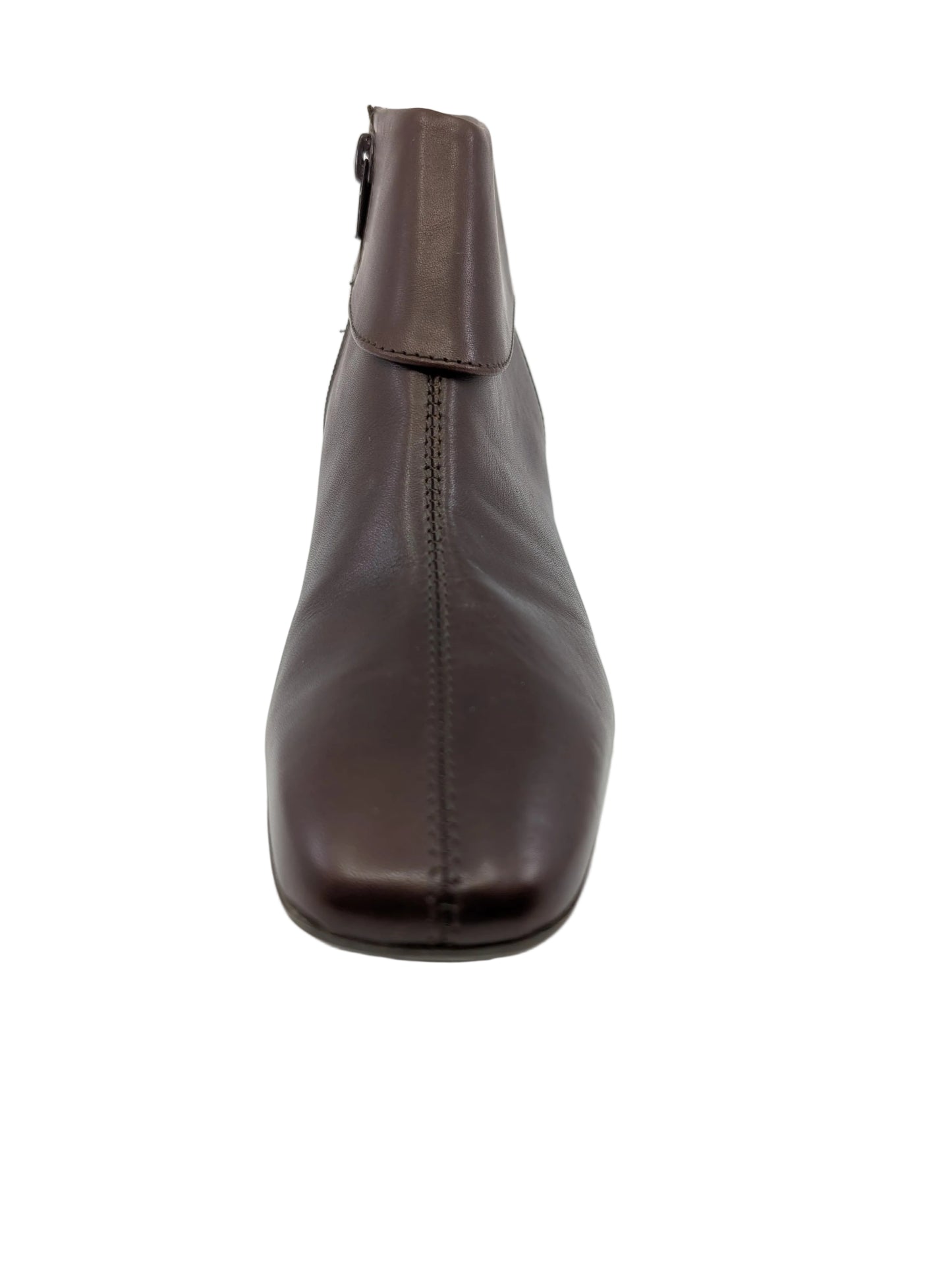 Georgia Brown Leather Relaxshoe Ankle Boots