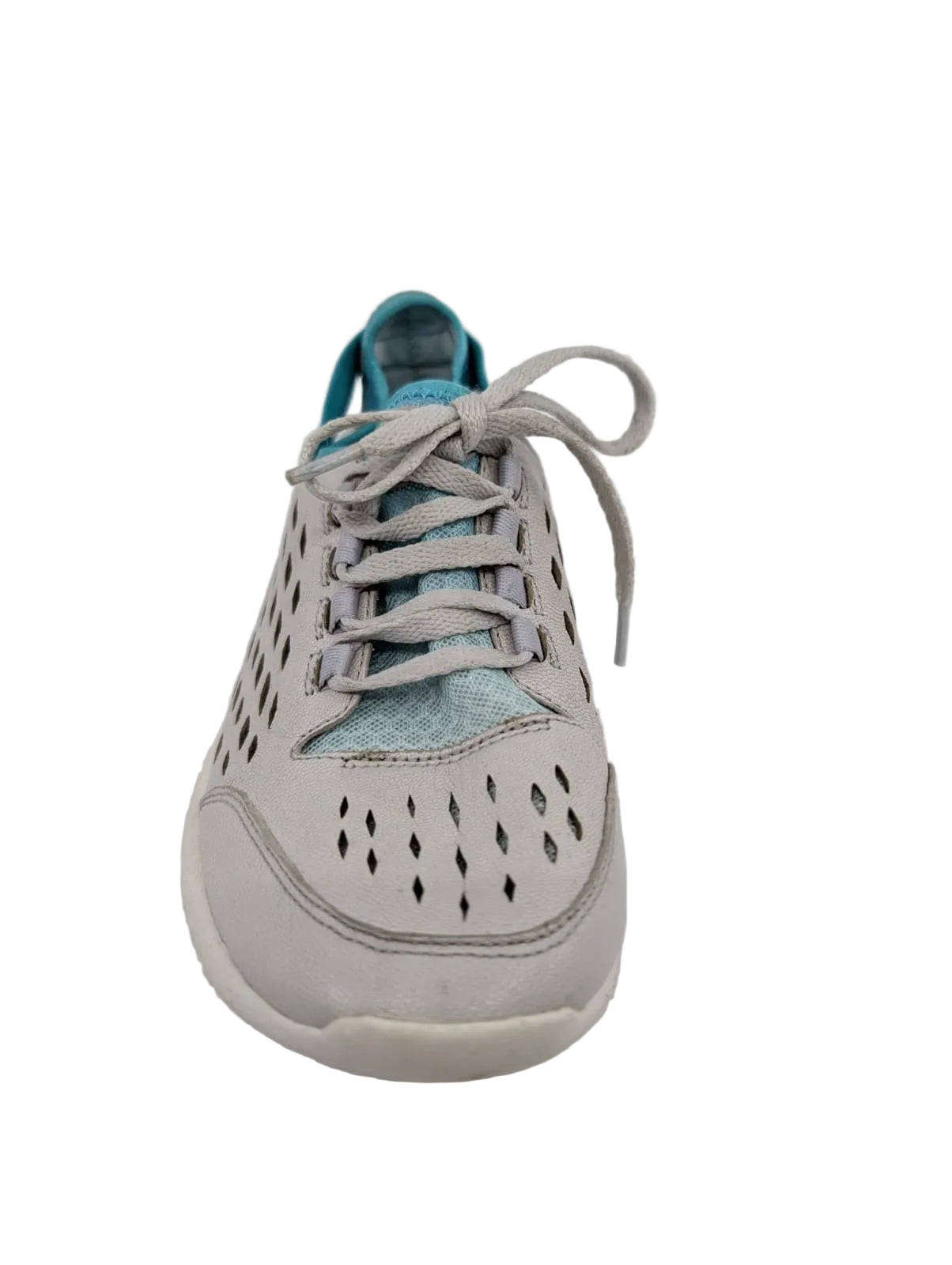 Clarks Active Seremene Lace Grey Aquamarine Sneakers