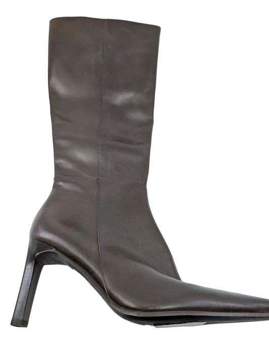 3503489 Brown Leather Luisa D'Orio Boots