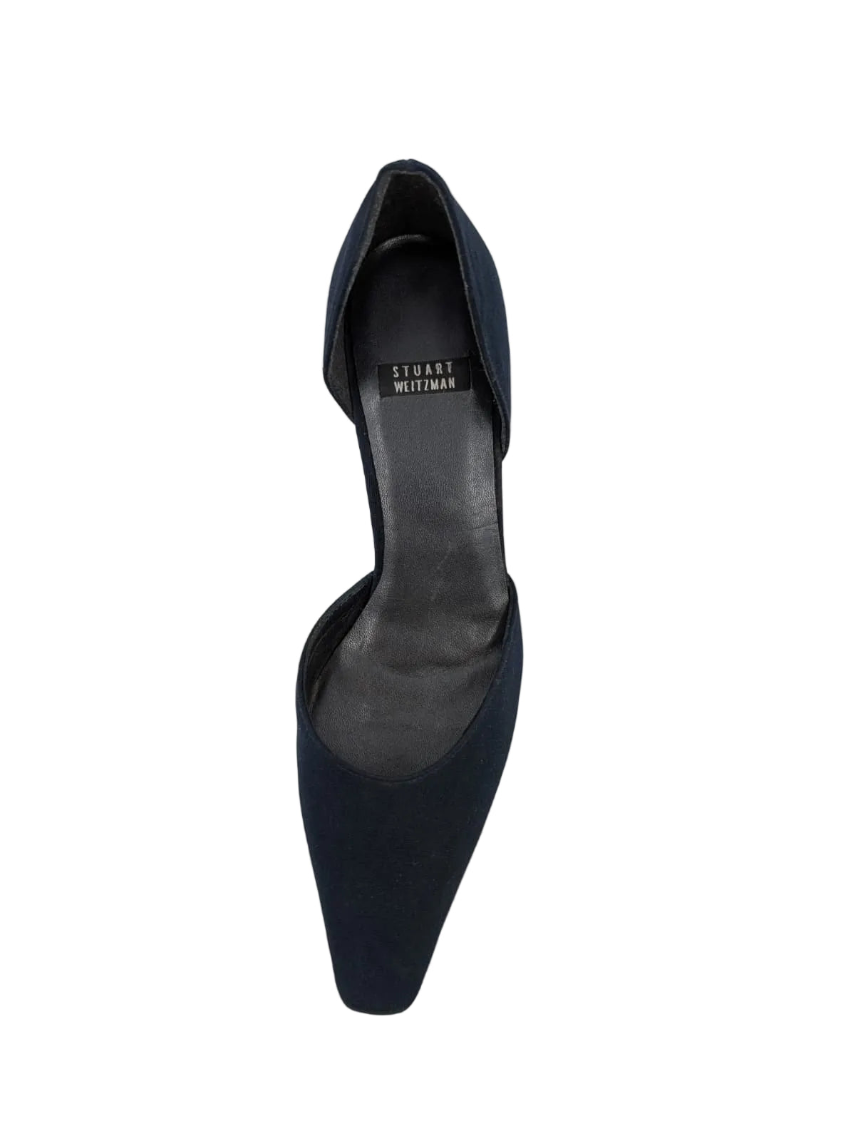2W40999 Navy Fabric Stuart Weitzman Pumps