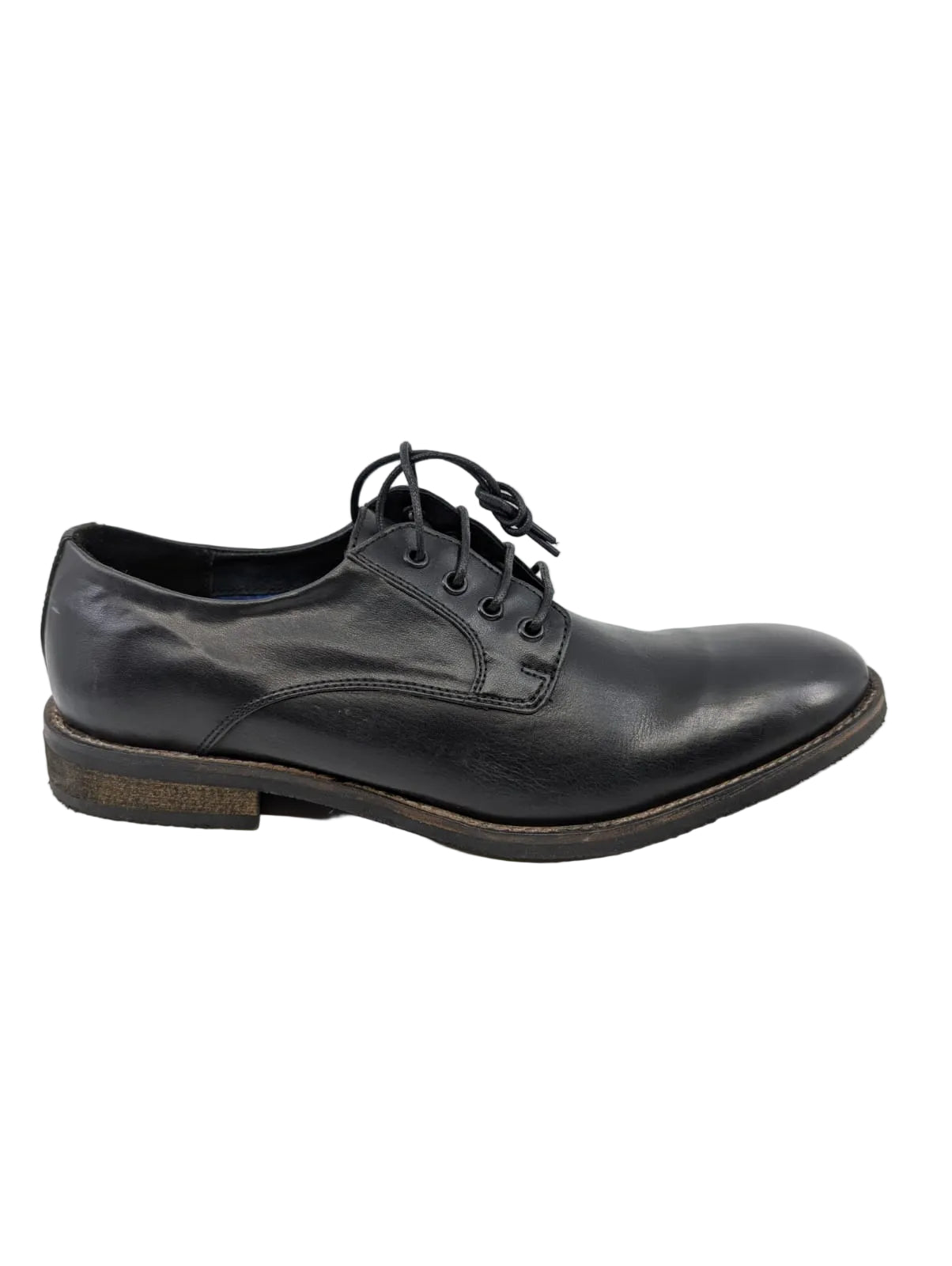 845651 Black Leather Nunn Bush Men Shoes