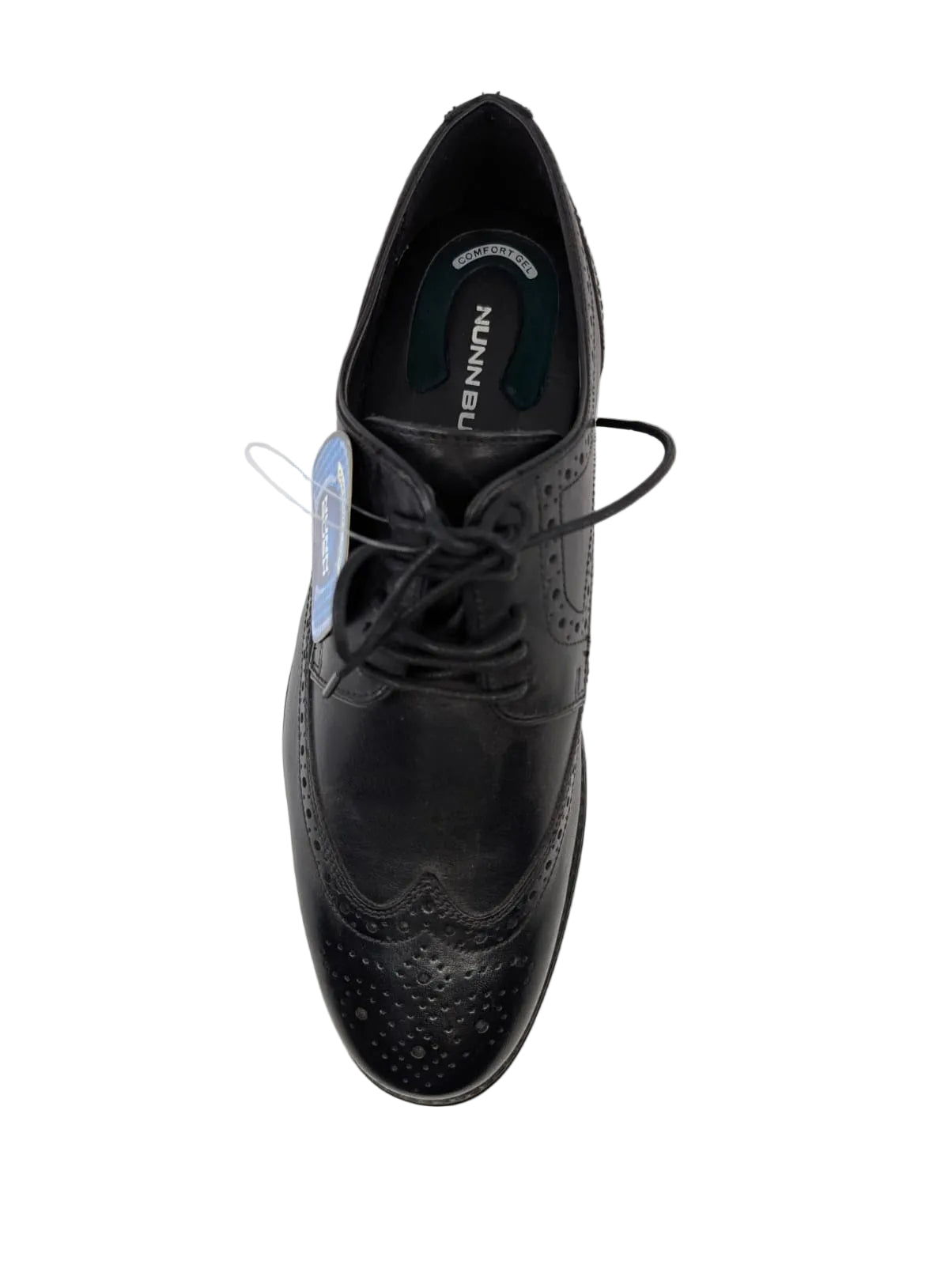 84525 Black Leather Oxfords Nunn Bush Men Shoes