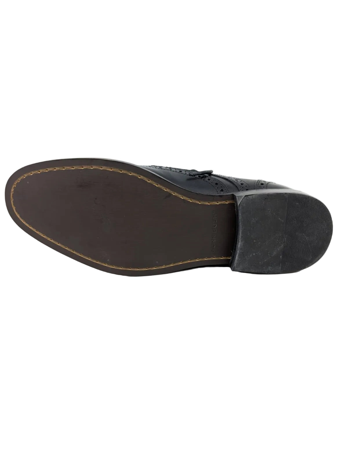 84525 Black Leather Oxfords Nunn Bush Men Shoes