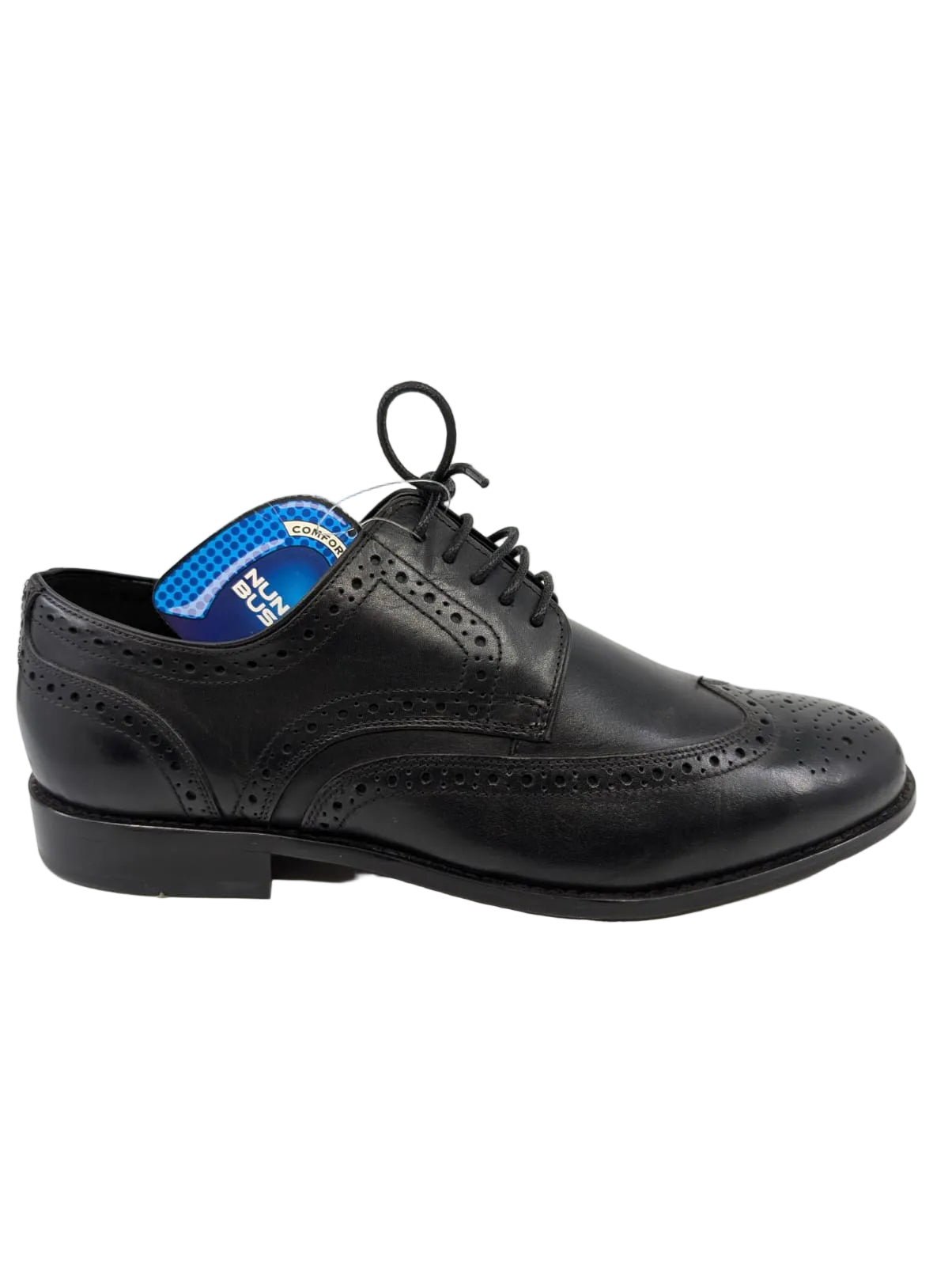 84525 Black Leather Oxfords Nunn Bush Men Shoes