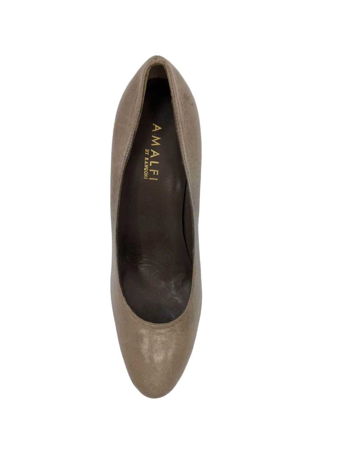 Florence Taupe Leather Amalfi Pumps
