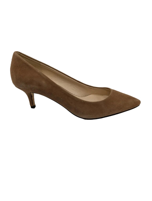 Xeena Brown Suede Nine West Pumps