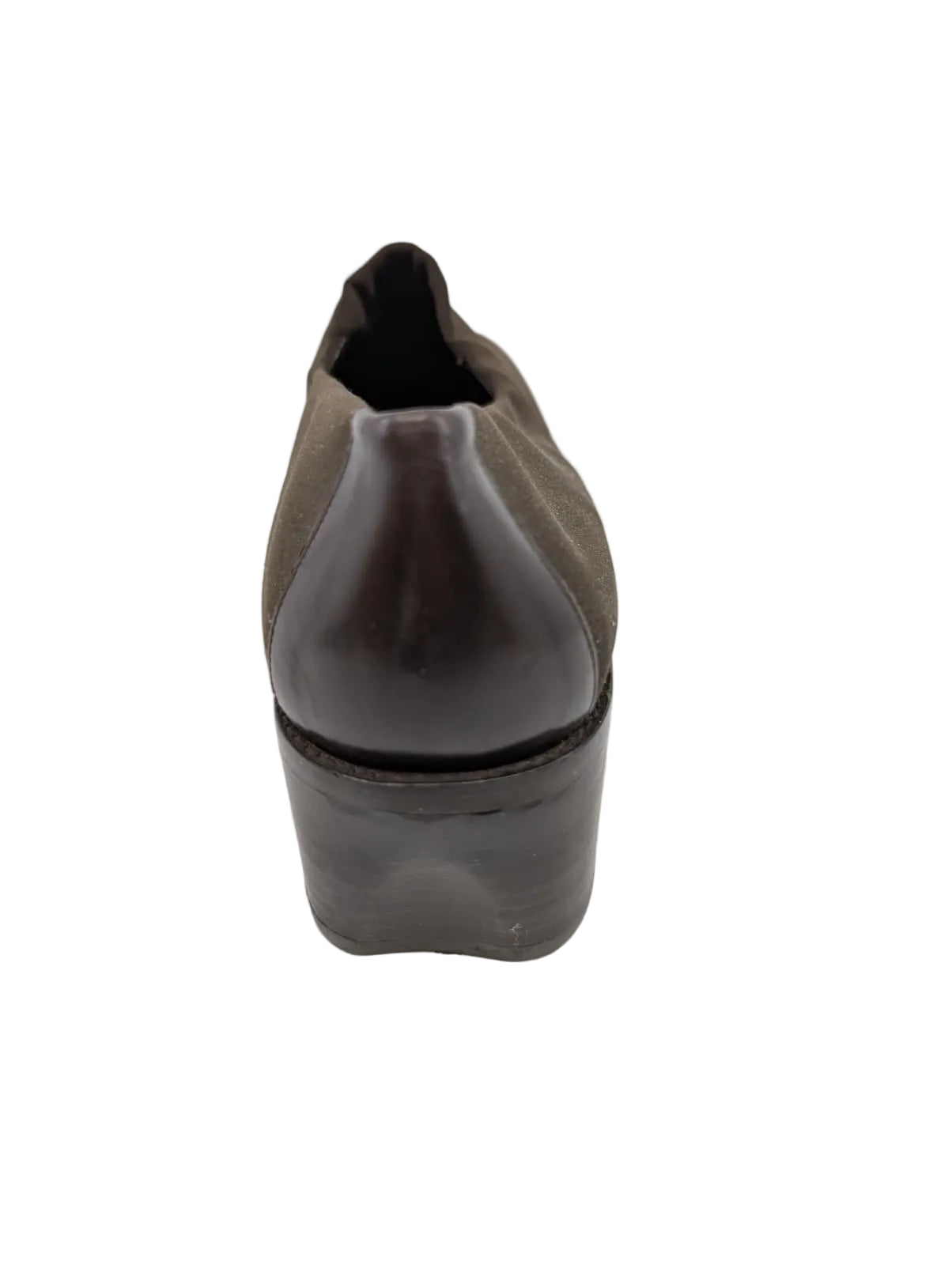 Donald Pliner Brown Fabric Loafer Pumps