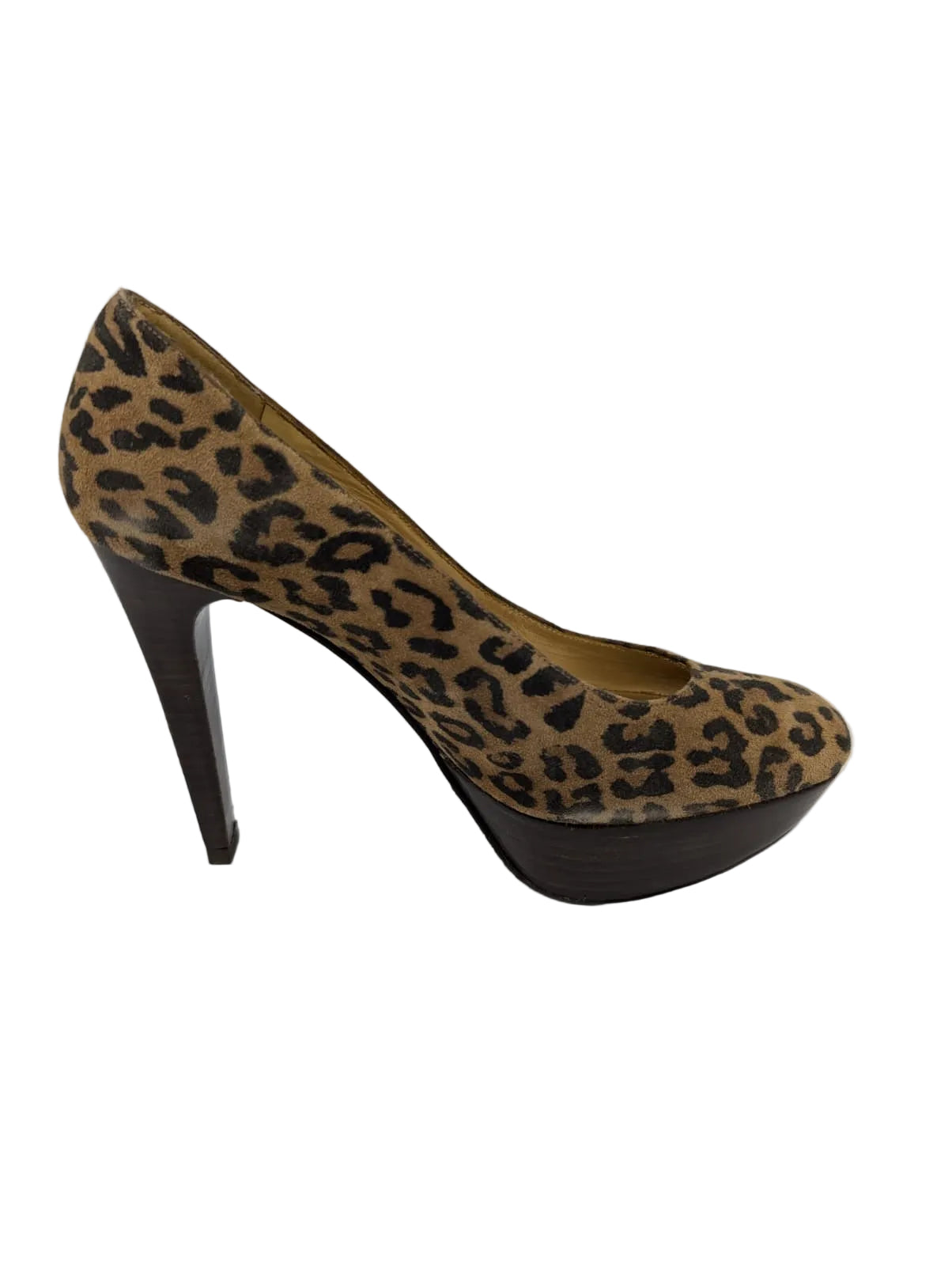 Stuart Weitzman Animal Print Platform Pumps