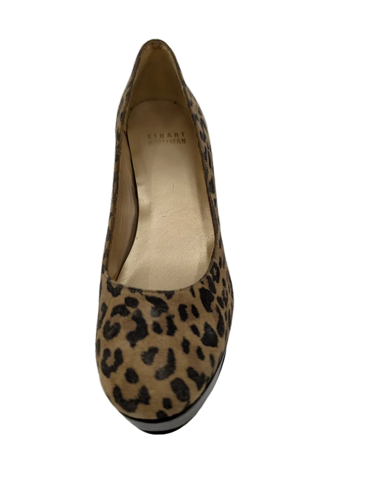 Stuart Weitzman Animal Print Platform Pumps