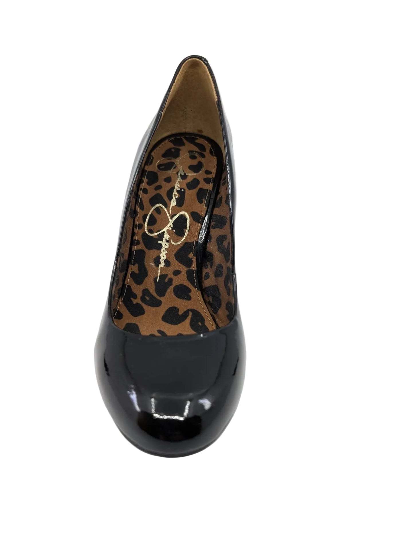 Jessica Simpson Black Patent Pumps