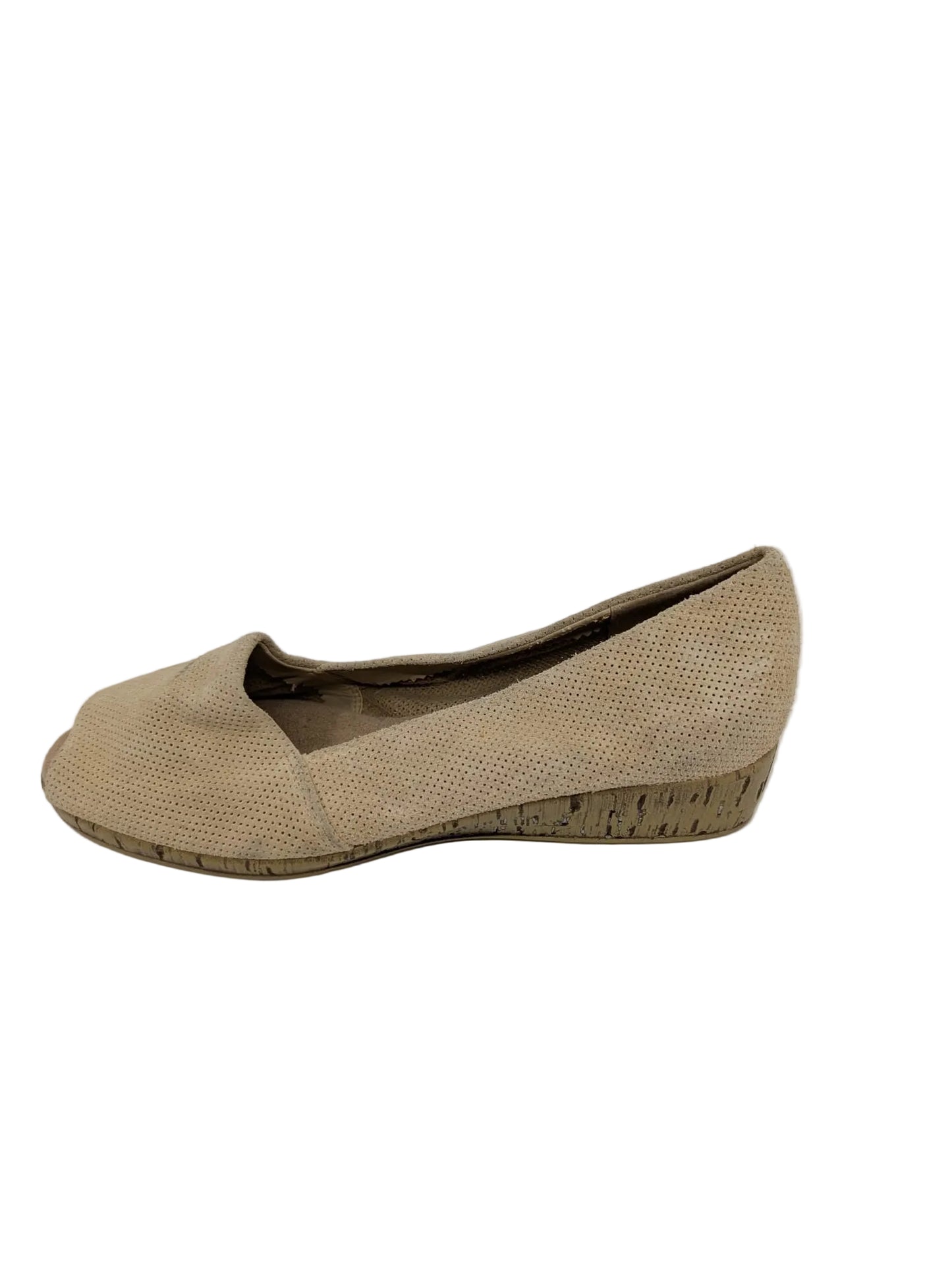 Sprig Break Beige Suede Aerosoles Flats