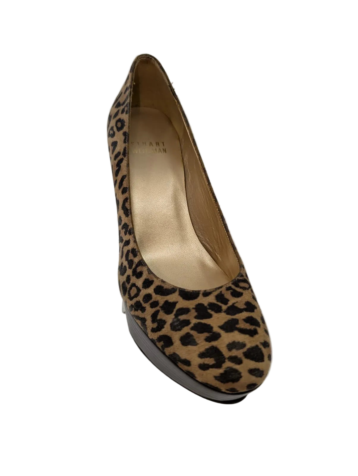 Stuart Weitzman Animal Print Platform Pumps