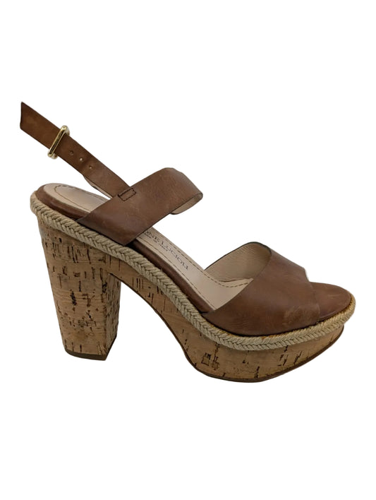 Gastone Lucioli Brown Leather Sandals