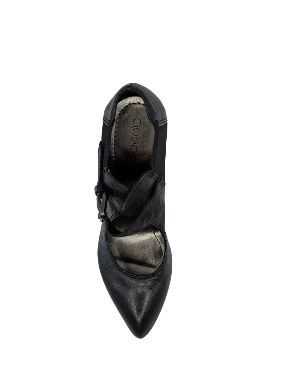 Apepazzo Cezanne Black Leather Pumps