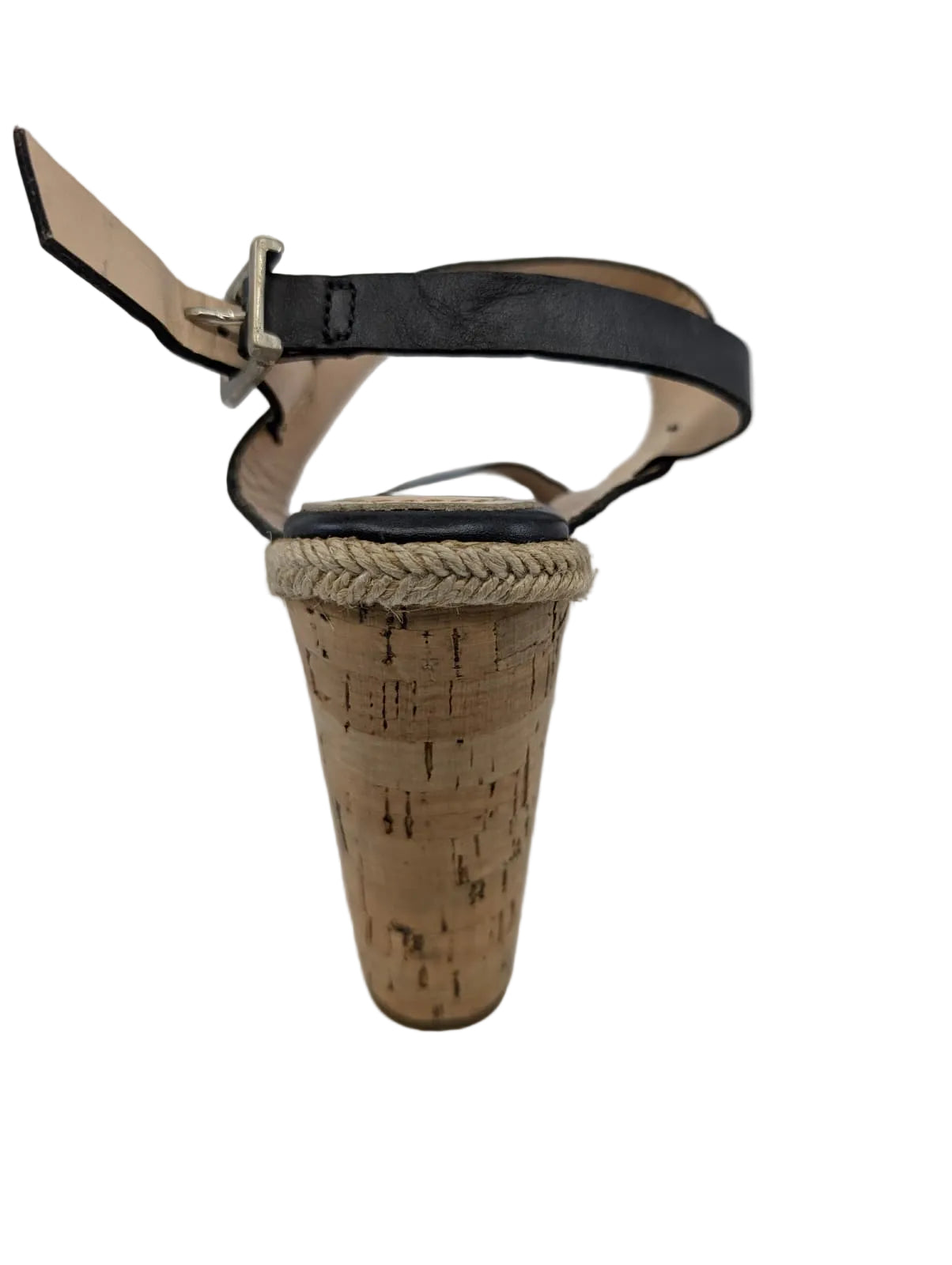Gastone Lucioli Black Leather Sandals