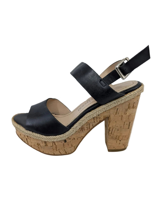 Gastone Lucioli Black Leather Sandals