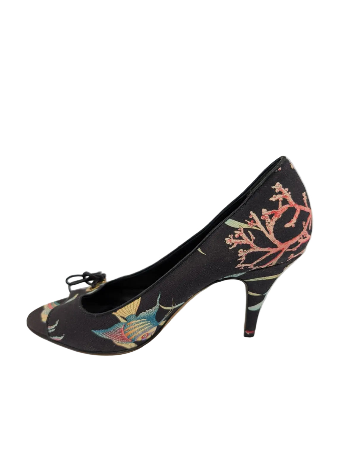Hollywould Black Fabric Pumps