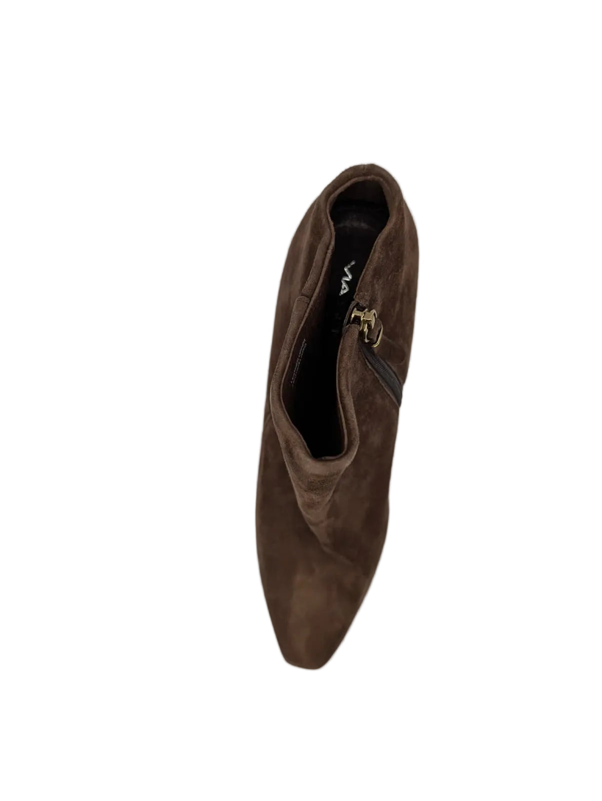 Brown Suede Via Spiga Ankle Boots