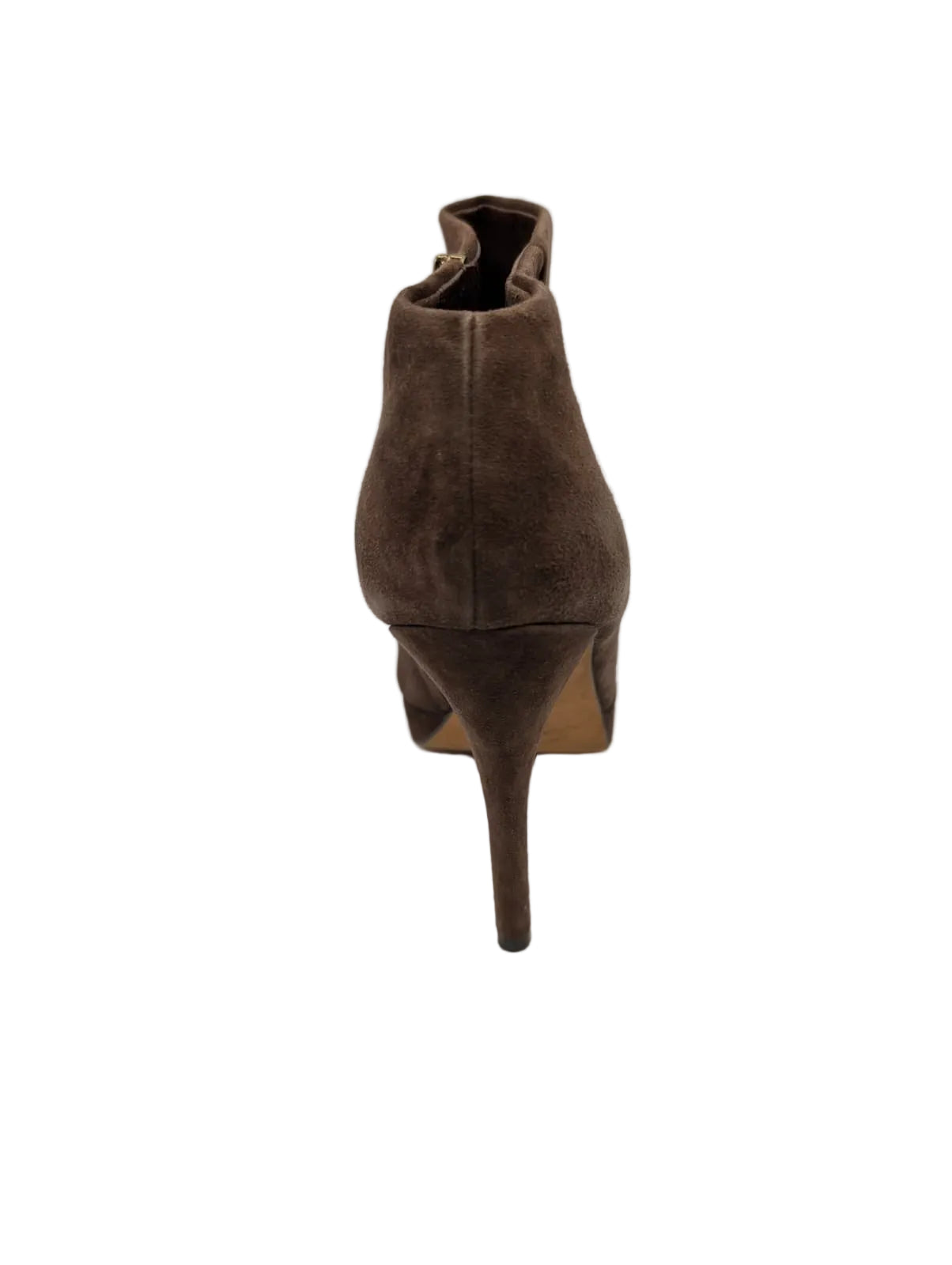 Brown Suede Via Spiga Ankle Boots
