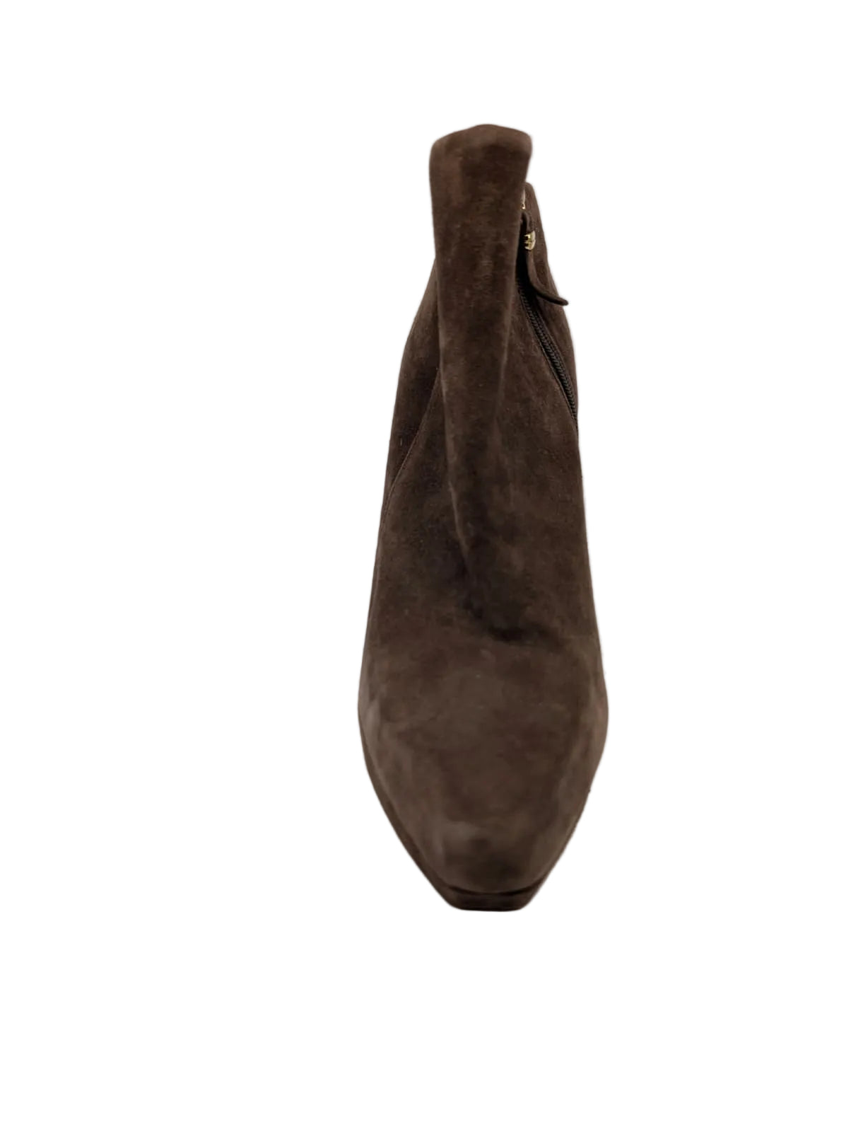 Brown Suede Via Spiga Ankle Boots
