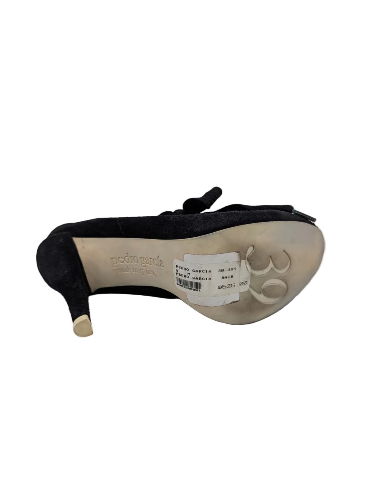 Pedro Garcia Black Suede Pumps