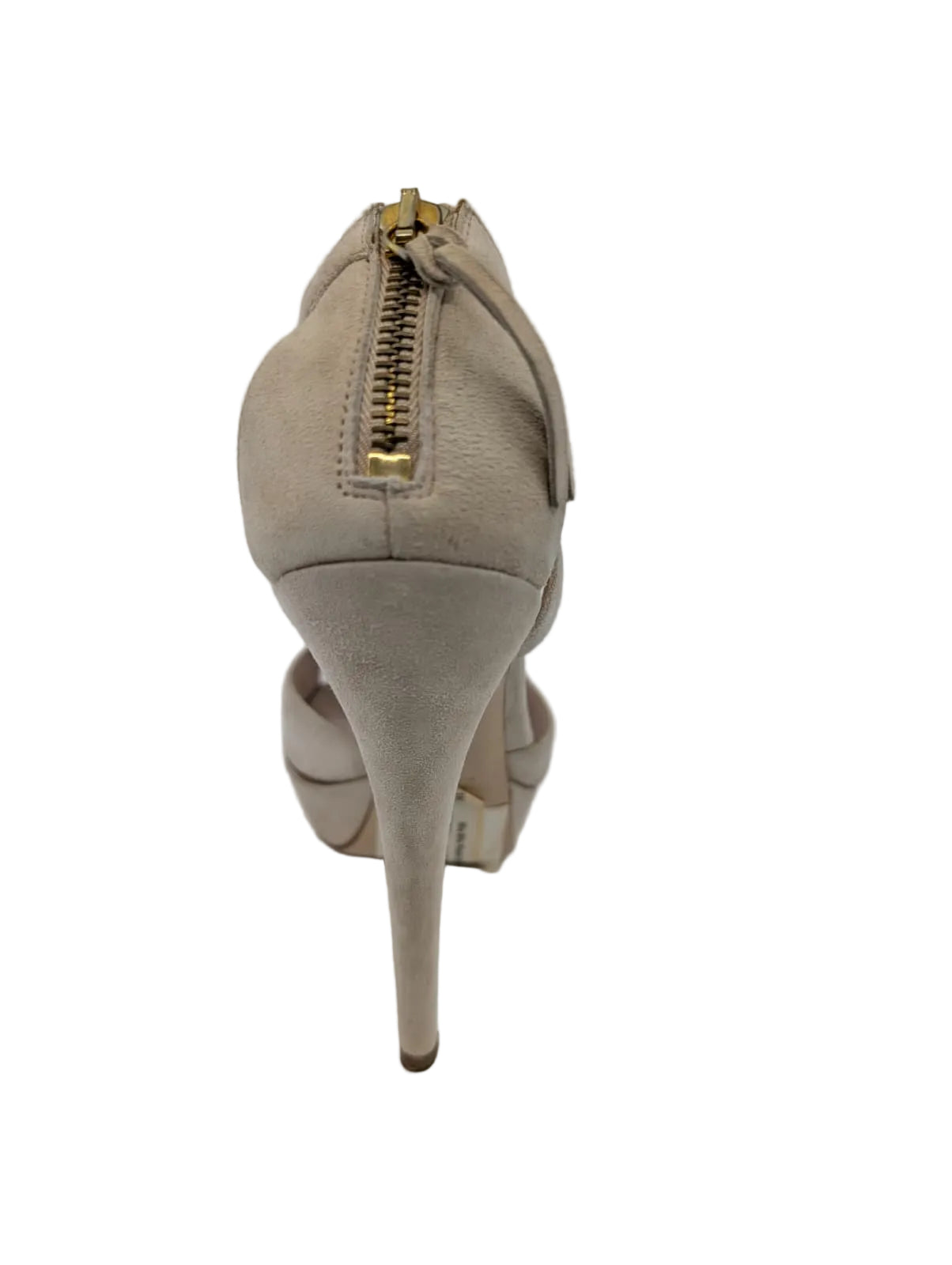 Miu Miu Ecru Suede Sandals