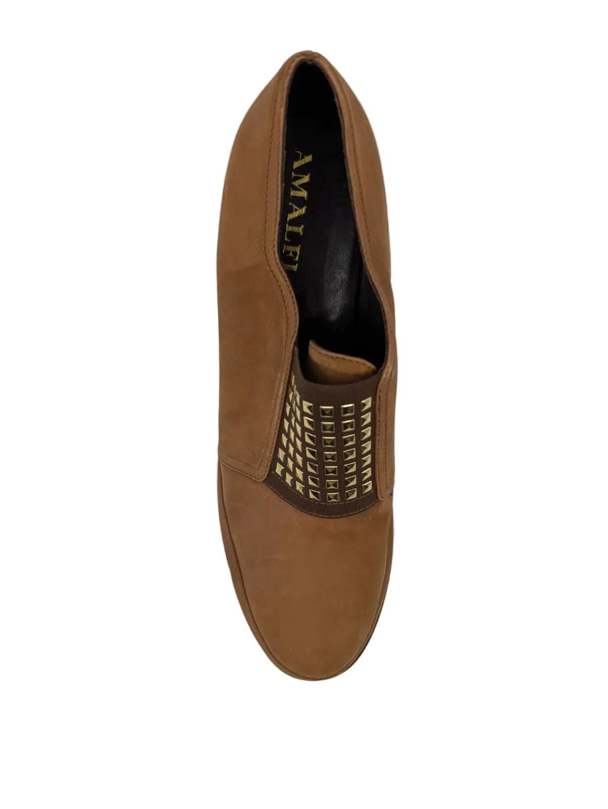 Gioia Rust Amalfi Brown Leather Pumps