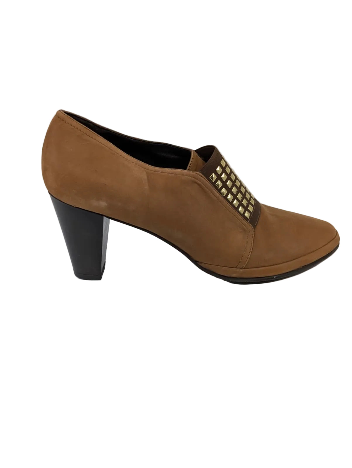 Gioia Rust Amalfi Brown Leather Pumps