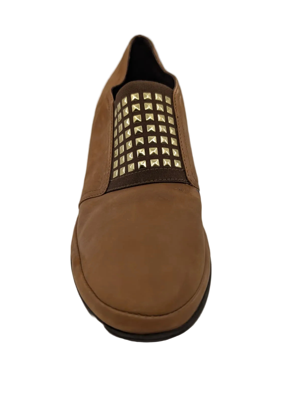 Gioia Rust Amalfi Brown Leather Pumps
