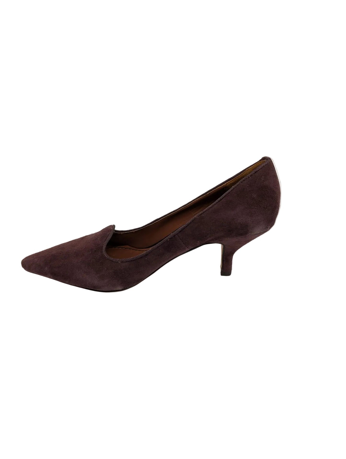 Elizabeth and James Clark Bordeaux Suede Pumps